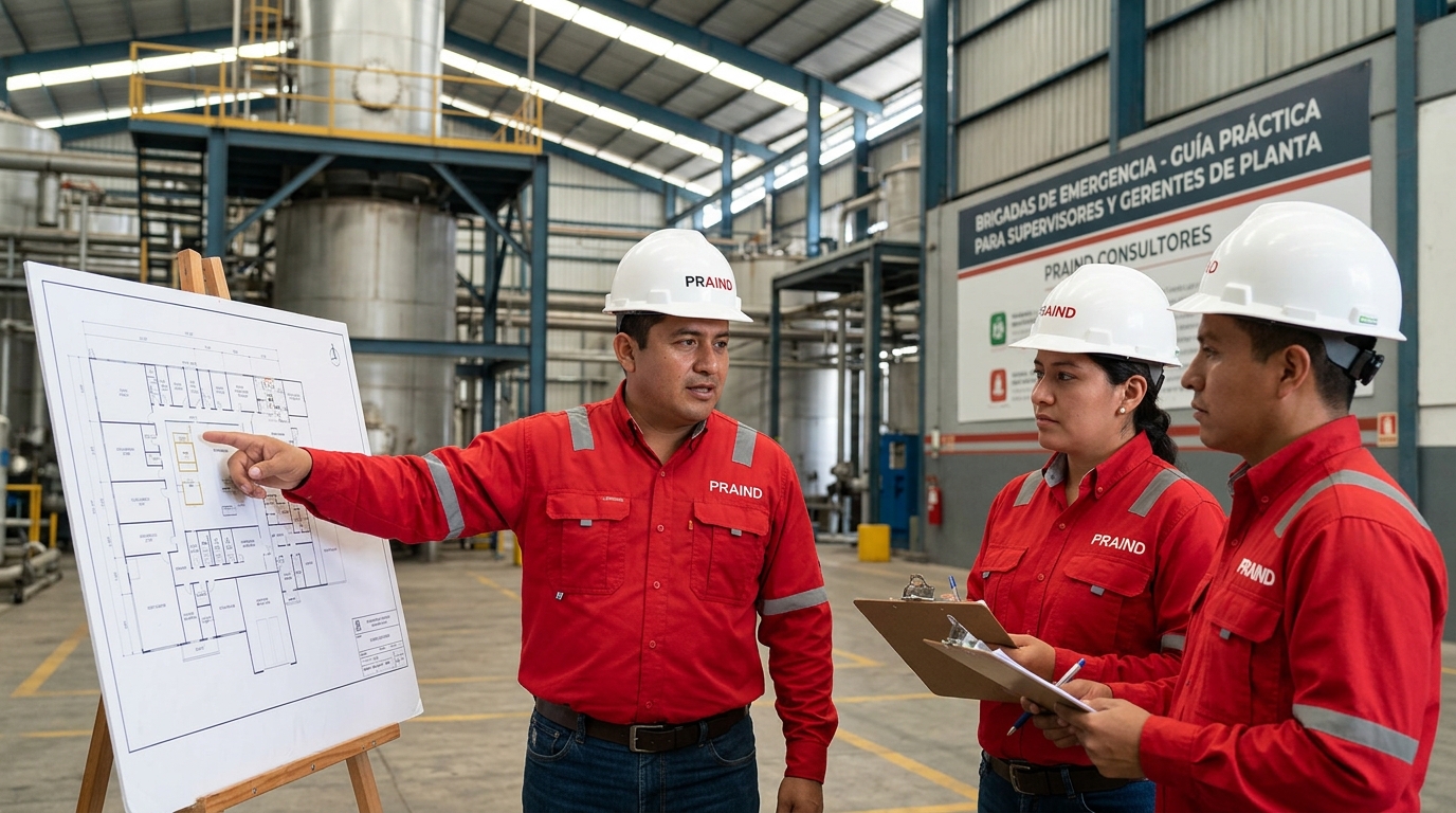 Brigadas de Emergencia en Guatemala: Guía Práctica para Supervisores y Gerentes de Planta