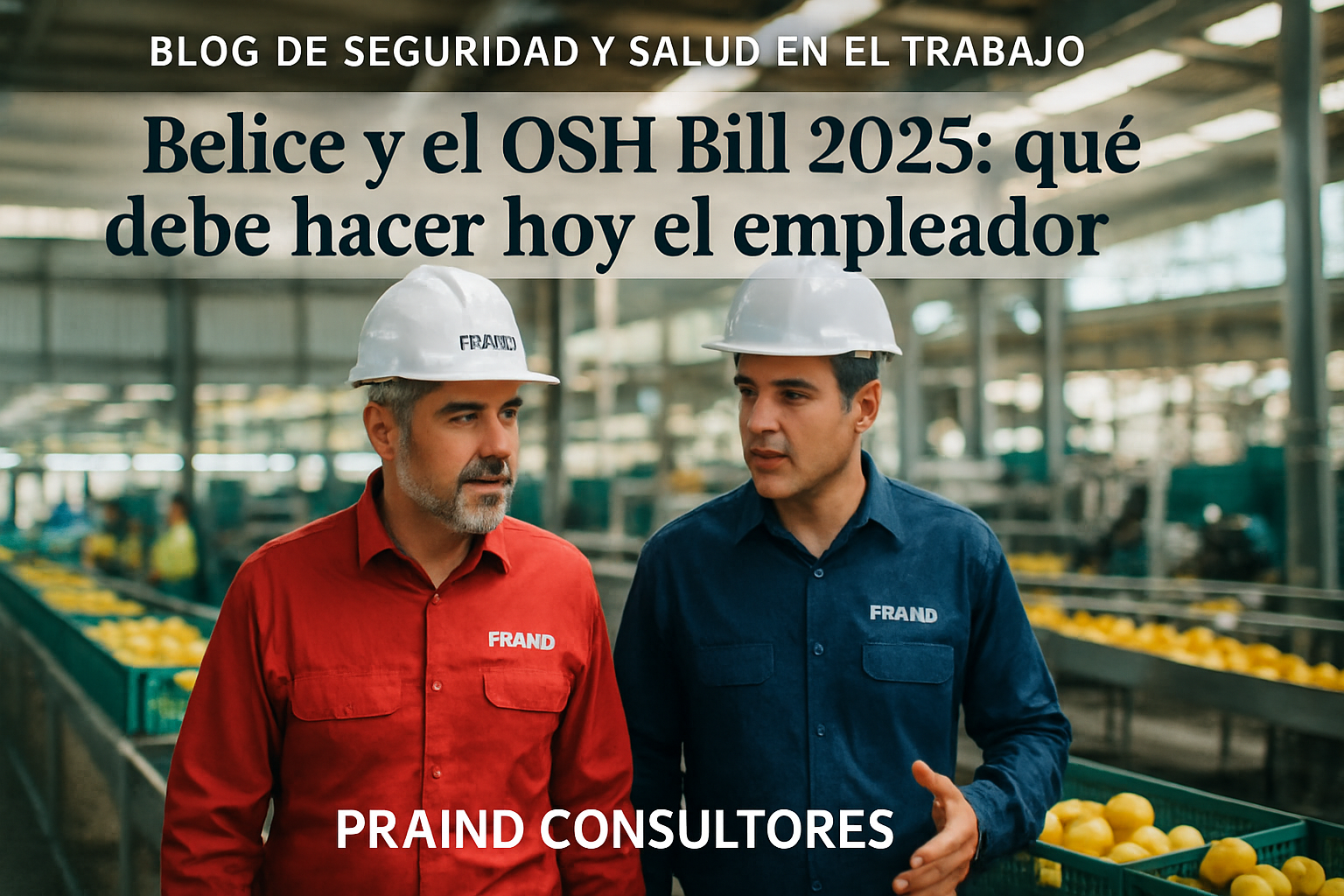Belice y el OSH Bill 2025: qué debe hacer hoy el empleador