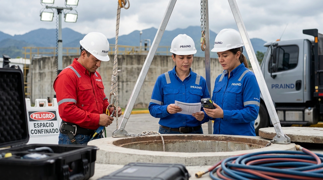 Seguridad en Espacios Confinados en Guatemala: Medidas Administrativas Clave