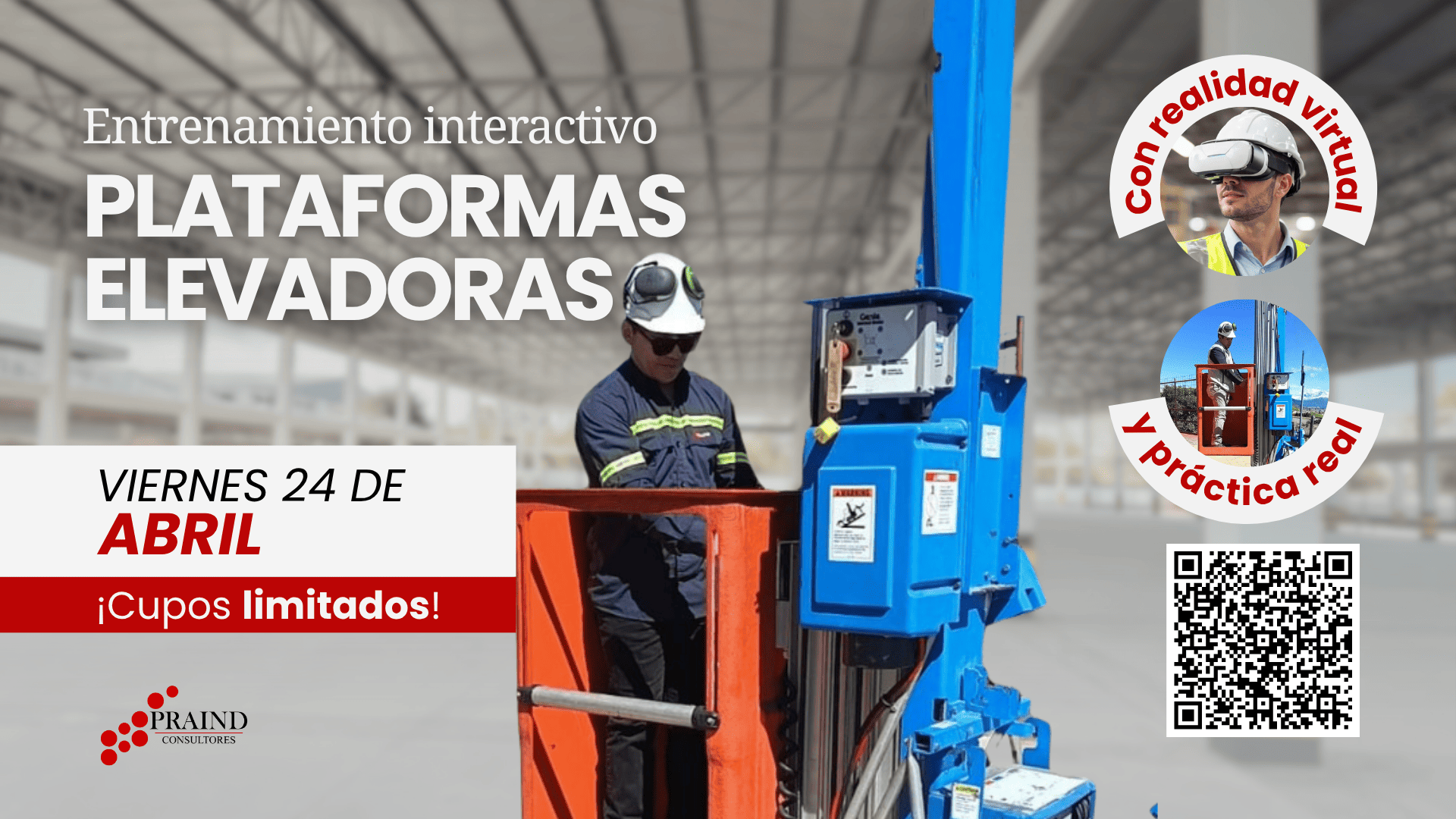 Plataformas Elevadoras con Realidad Virtual