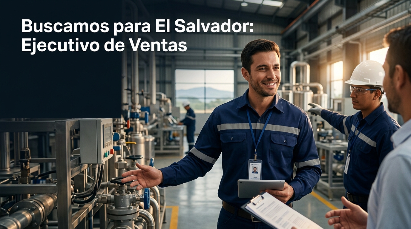 Buscamos para  El Salvador: Ejecutivo de Ventas