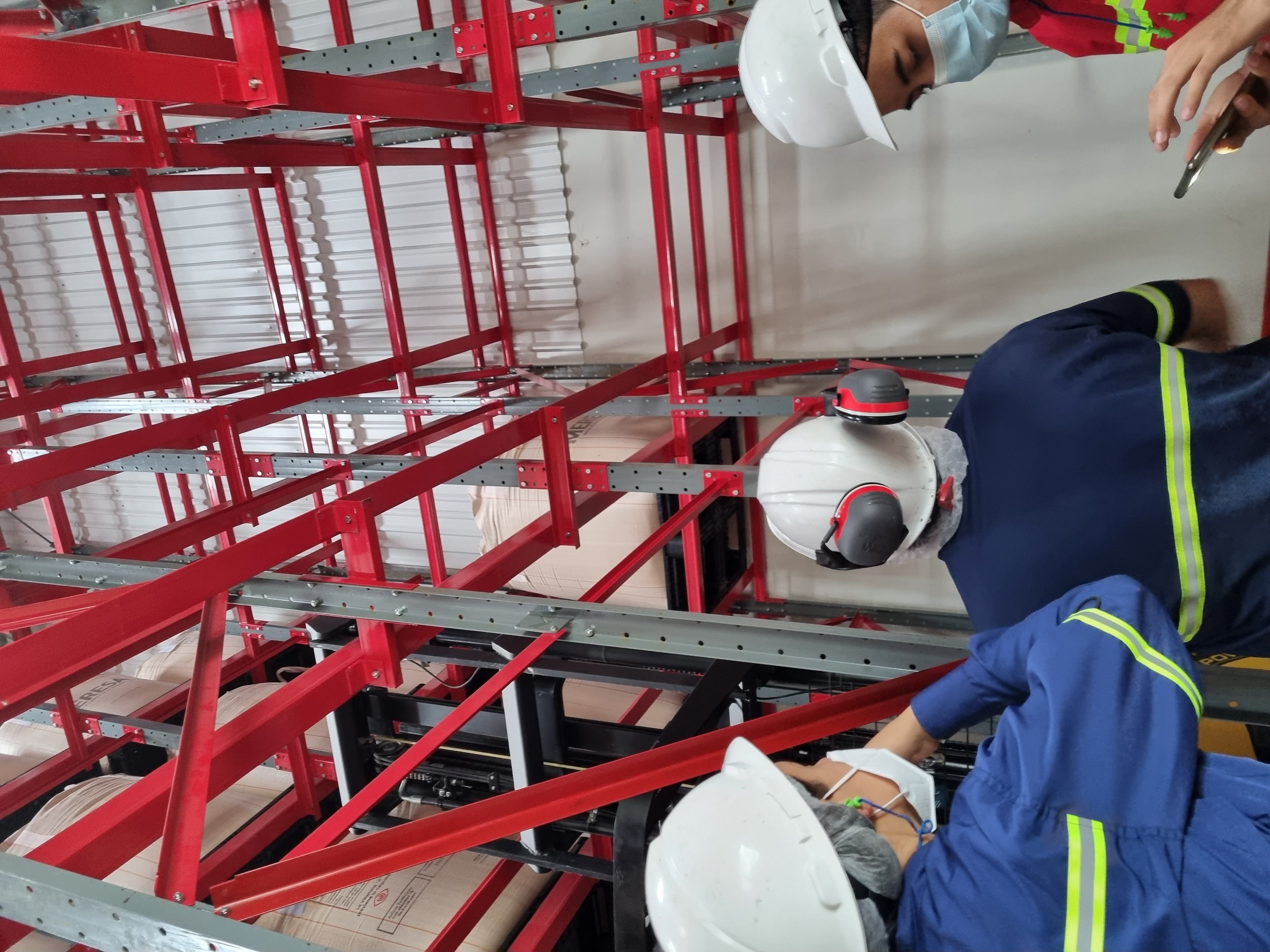 Pista de montacargas para certificación de operadores - Praind