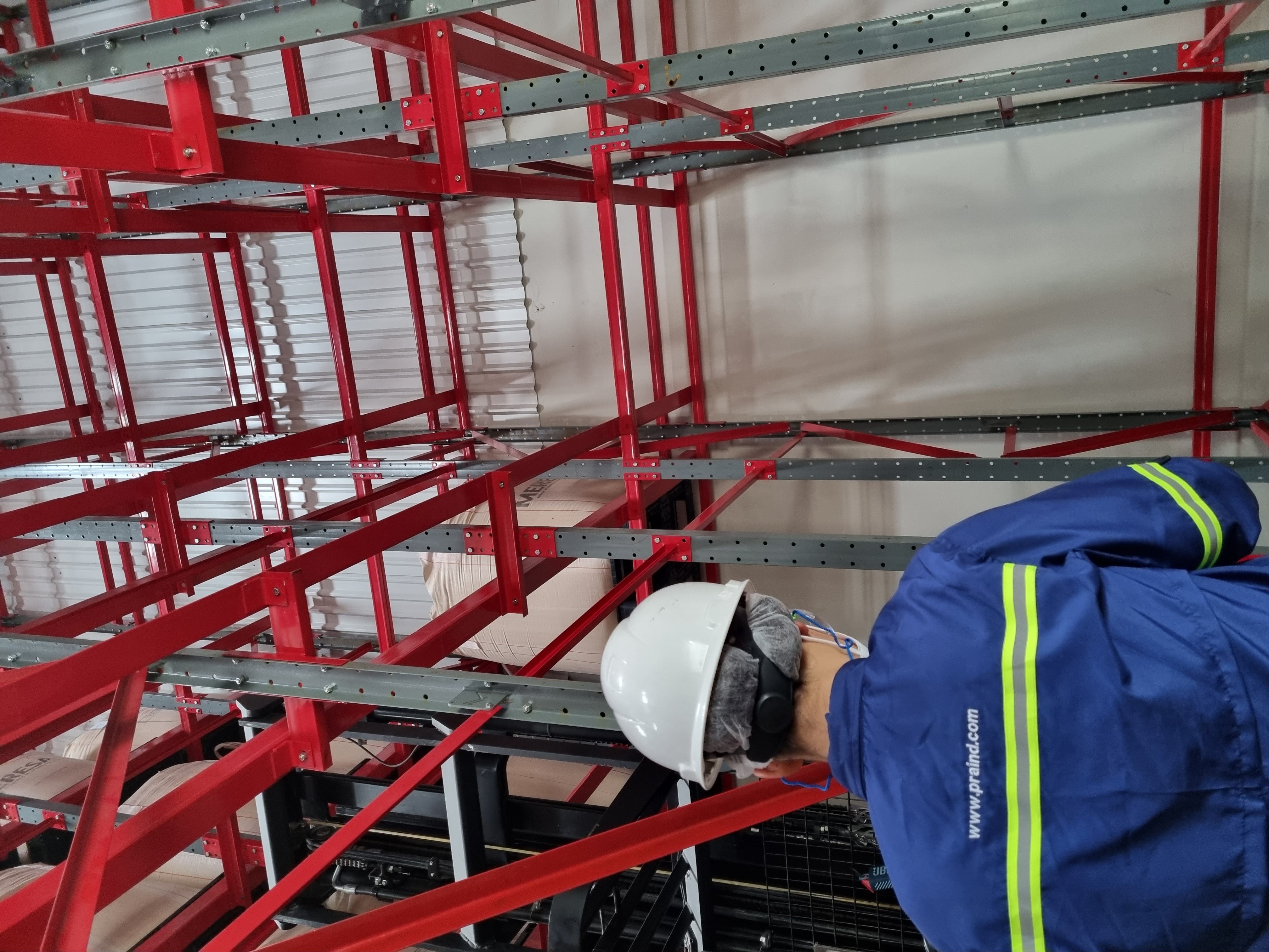 Área de práctica de espacios confinados - Centro técnico Praind